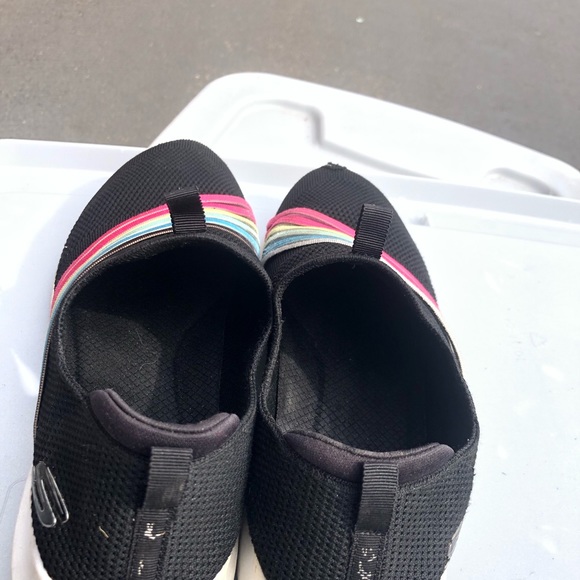 Skechers 13112 Ultra Flex Brightful Day Women’s Black Rainbow Sneakers Size 9 - Picture 7 of 11